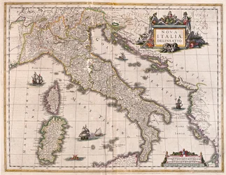 Italien und Korsika, in 
