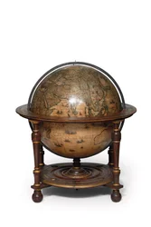 Großes Paar Bibliotheksgloben, der terrestrische 1645/48, der himmlische nach ca. 1630