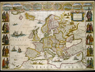 Karte von Europa