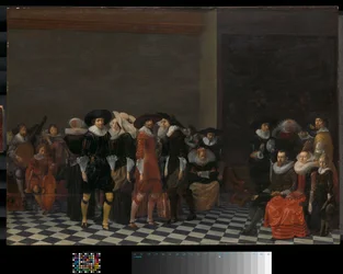 Ein Hochzeitsfest, um 1625