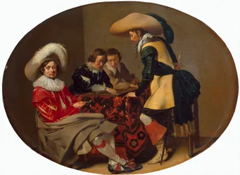 Tric-Trac-Spieler, ca. 1630