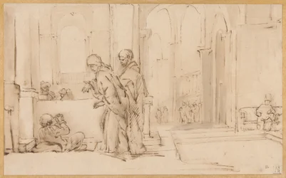 Petrus und Johannes am Tempeltor