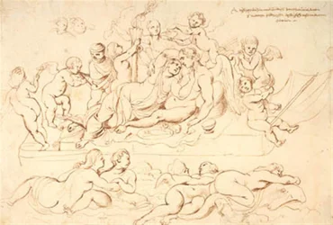 Die Hochzeit von Amor und Psyche