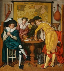 Fröhliche Gesellschaft