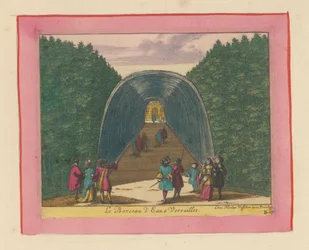 Wasserbecken in den Gärten von Versailles