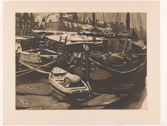 Torfschiffe in der Oude Schans
