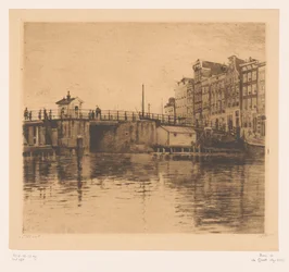 Ansicht der Kraansluis in Amsterdam