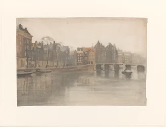 Die Alte Waal in Amsterdam