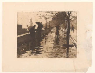 Ansicht von Victoria Embankment in London