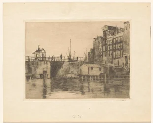 Ansicht der Kraansluis in Amsterdam