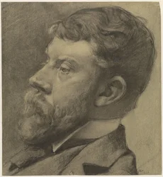 Porträt von George Hendrik Breitner