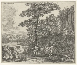 Landschaft mit Pan und Syrinx