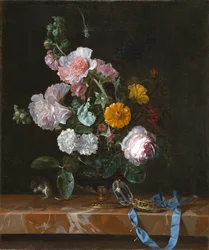 Vanitas-Blumenstillleben, ca. 1656-1657