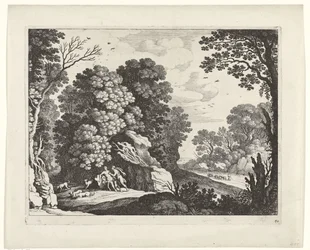 Cephalus und Procris (Italienische Landschaften)