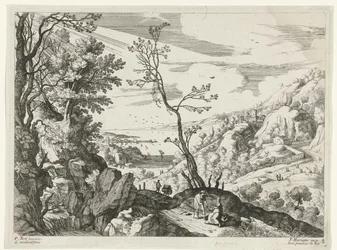 Landschaft mit Juda und Tamar