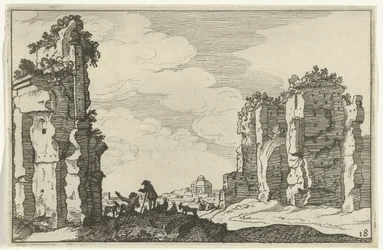 Ruine der Thermen von Caracalla