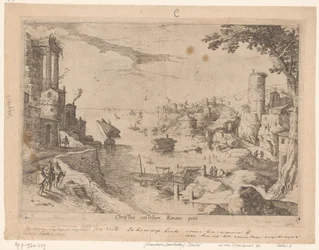 Landschaft mit den Emmausjüngern