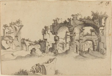 Die Caracalla-Thermen, Rom