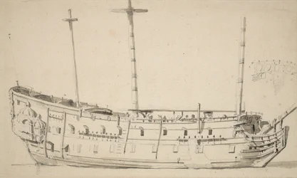 Porträt eines Zweideckers, ca. 1675