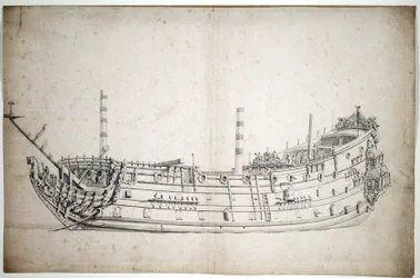 Porträt des Schiffes 
