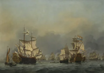 Die Vier-Tage-Schlacht, ca. 1670