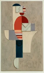 Figur mit Streifen