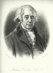 Matthew Boulton, FRS (Gravur)