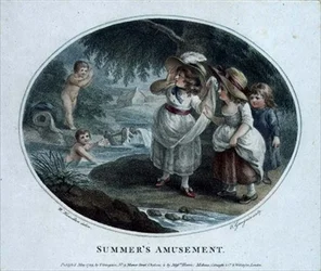 Sommervergnügen, graviert und veröffentlicht von Thomas Gaugain