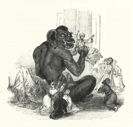 Der Riese und seine Gefangenen
