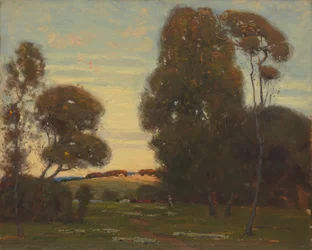 Unbetitelte französische Landschaft, 1905