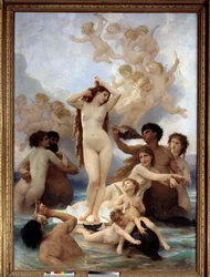 Die Geburt der Venus. 1879. Maße 3 x 2,15 m. Musée d’Orsay, Paris.