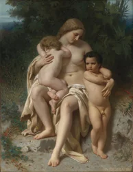 Der erste Streit zwischen Kain und Abel, 1861
