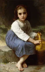 Junges Mädchen mit einem Krug; Jeune Fille à la Cruche, 1885