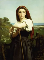 Junge Schäferin; Jeune Bergère, 1868