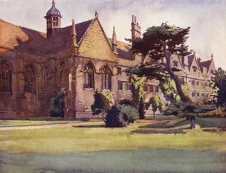 Wadham College Gartenfront