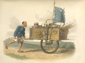 Ein chinesischer Träger