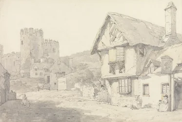 Conway, Nordwales: Das Schloss und das alte College-Haus