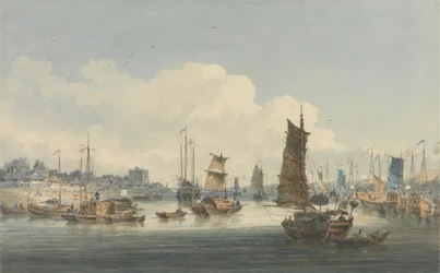 Ansicht nahe der Stadt Tientsin