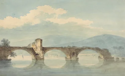 Eine Brücke über den Arno (?)