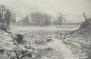Unbetitelte Winterlandschaft, um 1900