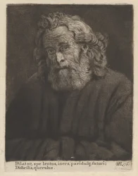 Alter Mann mit langem Bart, 1761