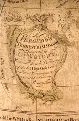 Kartusche im Nordpazifik, ca. 1795