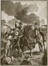 Thackwell bei Sobraon, 1846, Illustration aus 