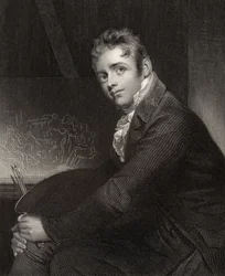 Sir David Wilkie, graviert von H. Robinson, aus 