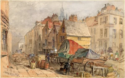Der Bigg Market, Newcastle upon Tyne