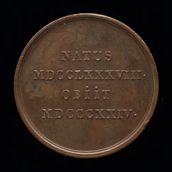 Inschrift [Rückseite], 1824