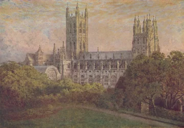 Kathedrale von Canterbury, 1910