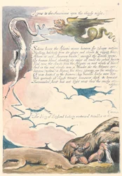 Amerika. Eine Prophezeiung, Platte 6, Erscheine den Amerikanern....