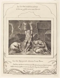 Hiobs Verzweiflung, 1825