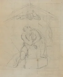 Los und sein Gespenst [verso]